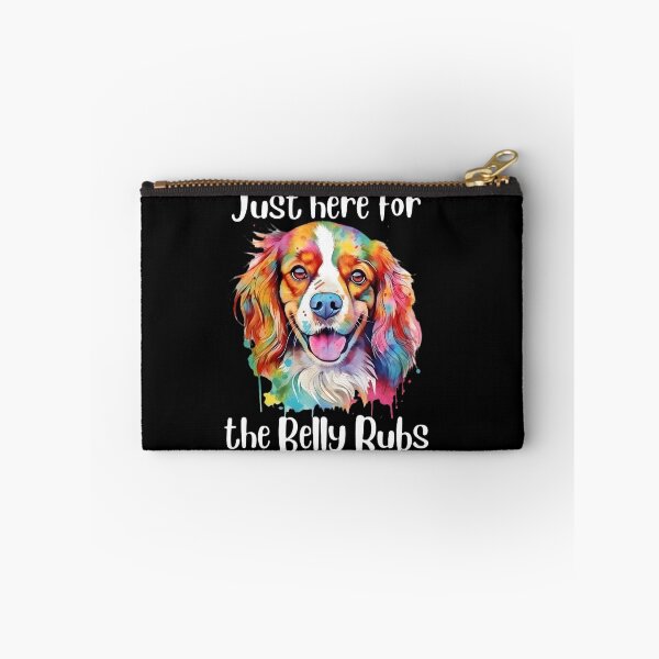 Item preview, Funny Painted Dog King Charles Spaniel T-Shirt Tee designed and sold by FunnyTeeShirtuk.