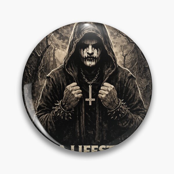 Item preview, Black Metal Is A Lifestyle  Svt Metalheads Series designed and sold by xyiyx.