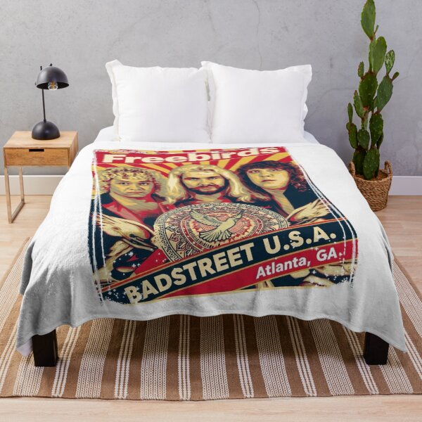 Item preview, The Fabulous Freebirds Badstreet U.S.A. Atlanta GA Retro Wrestling Art designed and sold by The Irish Whip.