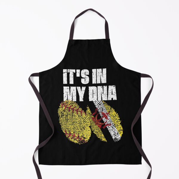 Item preview, IT'S IN MY DNA Softball - Brunei Flag Fingerprint  designed and sold by CosmoKitsch.
