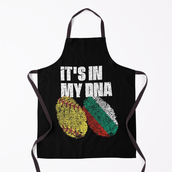 Item preview, IT'S IN MY DNA Softball - Bulgaria Flag Fingerprint  designed and sold by CosmoKitsch.