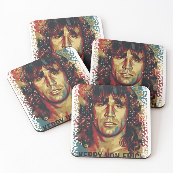 Item preview, Kerry Von Erich Pop Art Poster | Texas Tornado Wrestling Legend Tribute Artwork designed and sold by The Irish Whip.