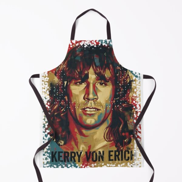 Item preview, Kerry Von Erich Pop Art Poster | Texas Tornado Wrestling Legend Tribute Artwork designed and sold by The Irish Whip.