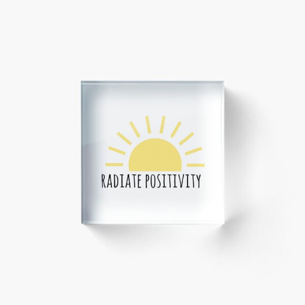 Item preview, Radiate Positivity  designed and sold by sluggishsloth.