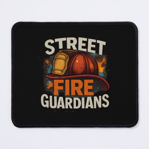 Artikelvorschau, Street Fire Guardians – Graffiti-Feuerwehrhelm-Streetwear-Design entworfen und verkauft von MKreative Studio.