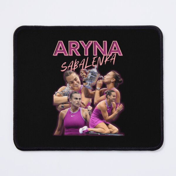 Item preview, Aryna Sabalenka Tennis Champion Trophy Collage designed and sold by PrintPulseVibe.