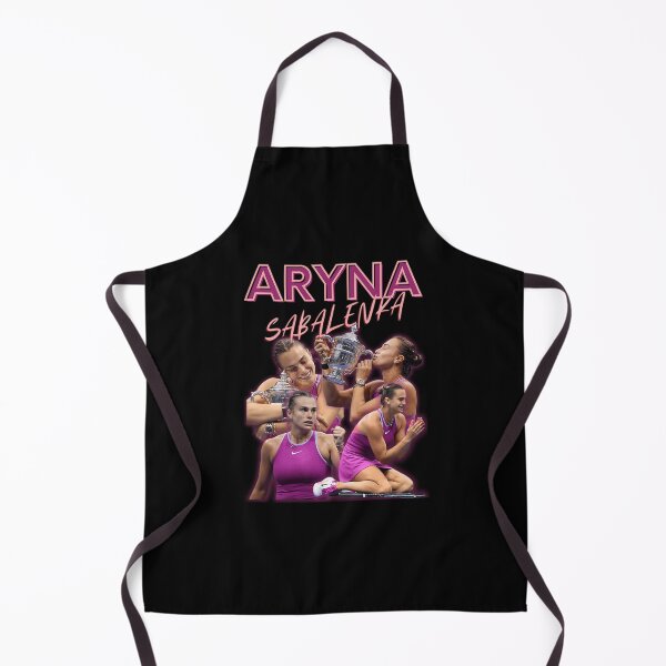 Item preview, Aryna Sabalenka Tennis Champion Trophy Collage designed and sold by PrintPulseVibe.