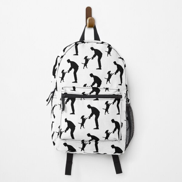 Item preview, Minimal Man and Dog Silhouette designed and sold by AnaPixMar.