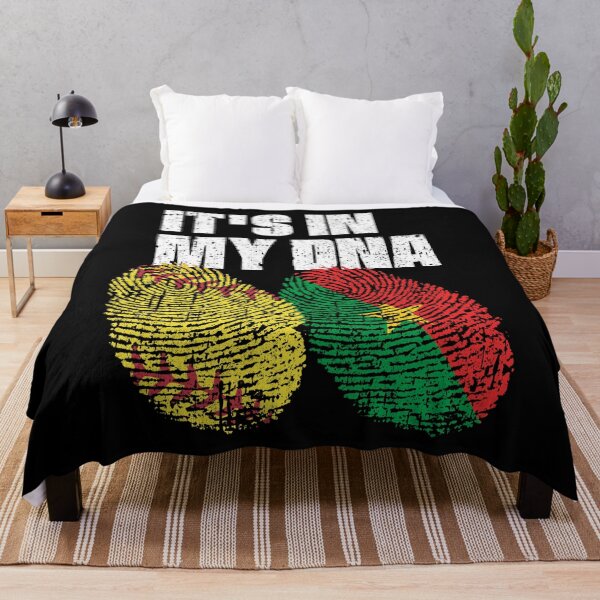 Item preview, IT'S IN MY DNA Softball - Burkina faso Flag Fingerprint  designed and sold by CosmoKitsch.