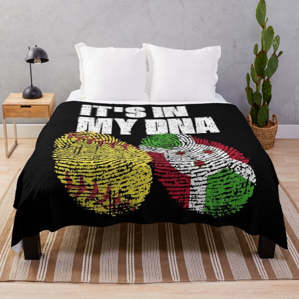 Item preview, IT'S IN MY DNA Softball - Burundi Flag Fingerprint designed and sold by CosmoKitsch.