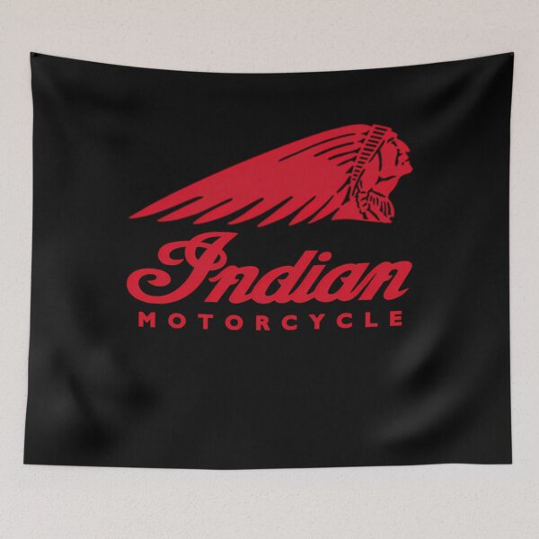 Item preview, Red Of The Head Chief  Indian Motorcycle  designed and sold by MASLOUHISHOP.