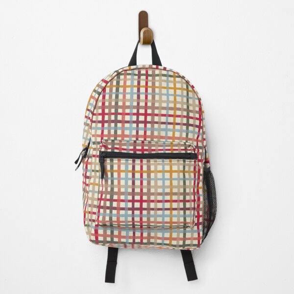 Item preview, Bold Multicolour Tartan Plaid Vibrant Check Pattern in Beige designed and sold by NoemiMarozsan.