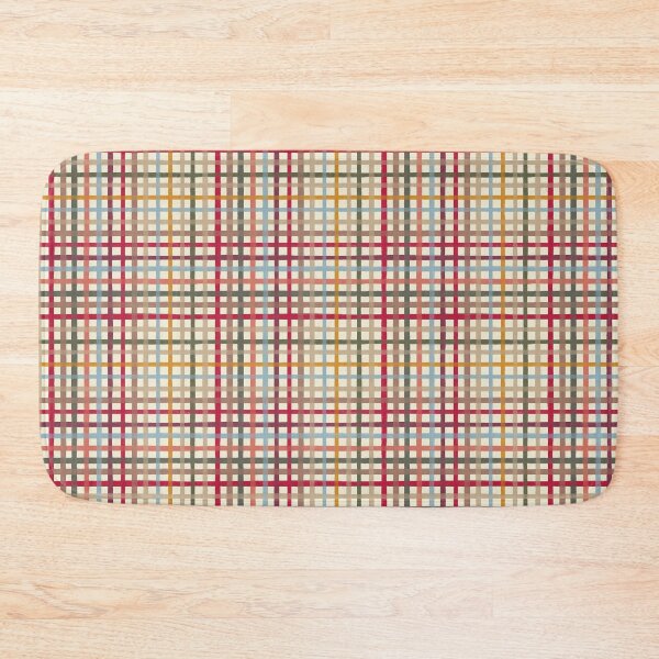 Item preview, Bold Multicolour Tartan Plaid Vibrant Check Pattern in Beige designed and sold by NoemiMarozsan.