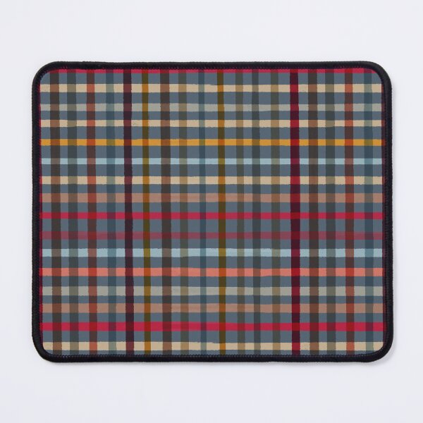 Item preview, Bold Multicolour Tartan Plaid Vibrant Check Pattern in Denim Blue designed and sold by NoemiMarozsan.