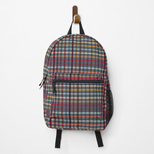 Item preview, Bold Multicolour Tartan Plaid Vibrant Check Pattern in Denim Blue designed and sold by NoemiMarozsan.