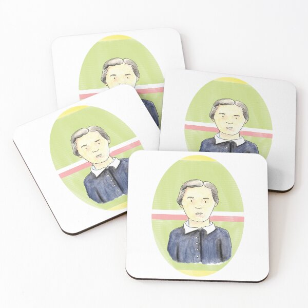 Item preview, Agnes Martin Minimalist Artist Illustration Portrait designed and sold by WildVault.