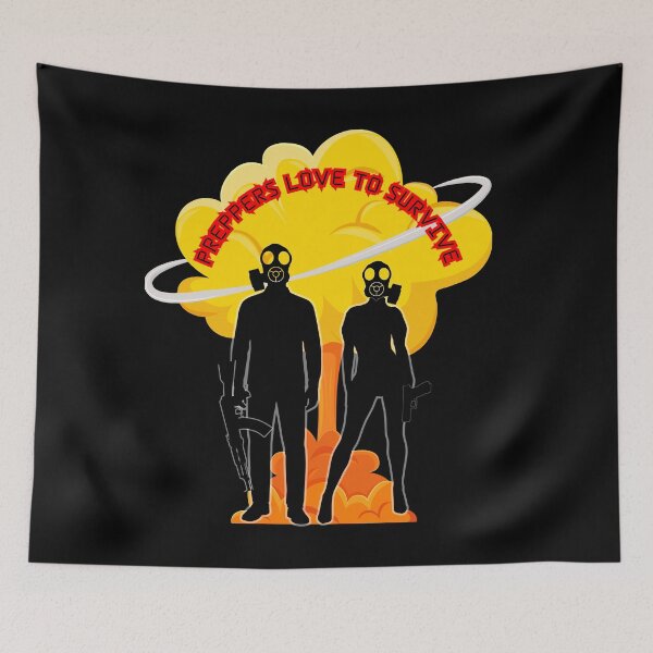 Item preview, Preppers Love To Survive designed and sold by AnaPixMar.