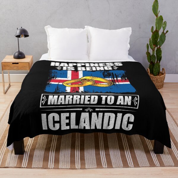 Item preview, Happiness Is Being Married To An Icelandic designed and sold by GabbyKash.
