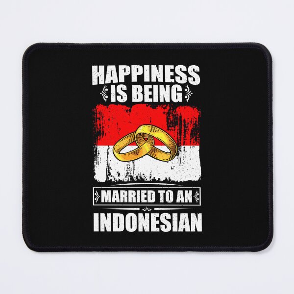 Item preview, Happiness Is Being Married To An Indonesian designed and sold by GabbyKash.