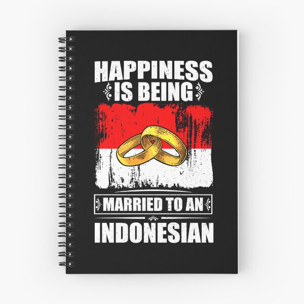 Item preview, Happiness Is Being Married To An Indonesian  designed and sold by GabbyKash.
