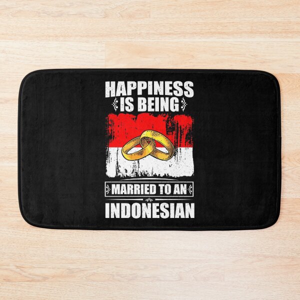 Item preview, Happiness Is Being Married To An Indonesian  designed and sold by GabbyKash.