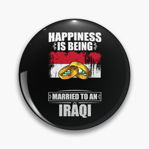 Item preview, Happiness Is Being Married To An Iraqi  designed and sold by GabbyKash.