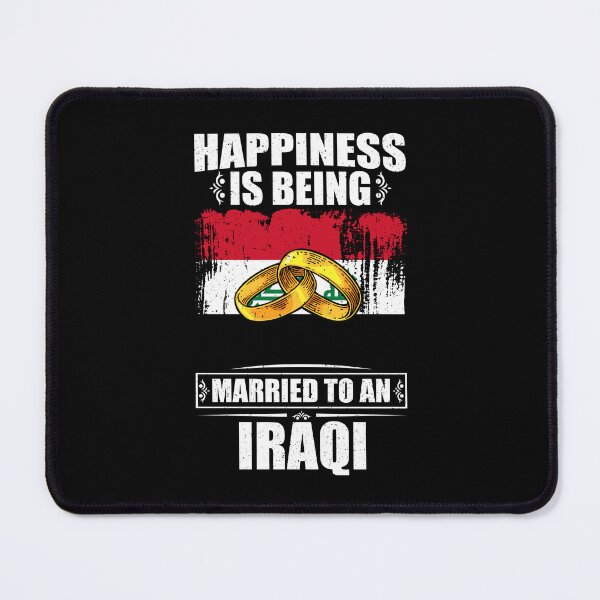Item preview, Happiness Is Being Married To An Iraqi  designed and sold by GabbyKash.