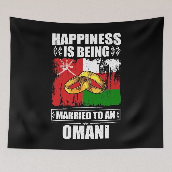 Item preview, Happiness Is Being Married To An Omani   designed and sold by GabbyKash.