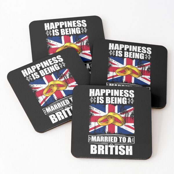 Item preview, Happiness Is Being Married To A British  designed and sold by GabbyKash.