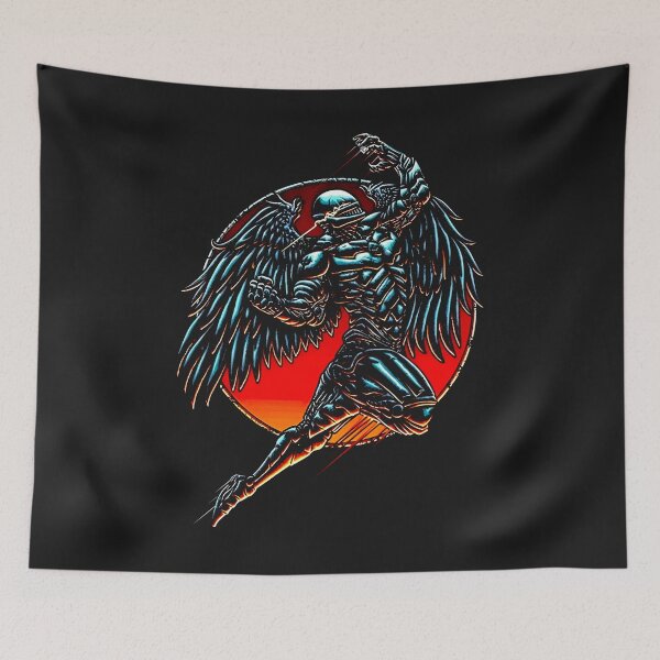 Item preview, Glow Human With Wings In Frame designed and sold by nerdyygraphic.