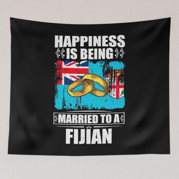 Item preview, Happiness Is Being Married To A Fijian  designed and sold by GabbyKash.