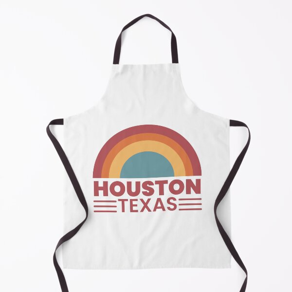 Item preview, Houston Texas - Retro Rainbow Vintage Sunset designed and sold by Shape Snip Studio.