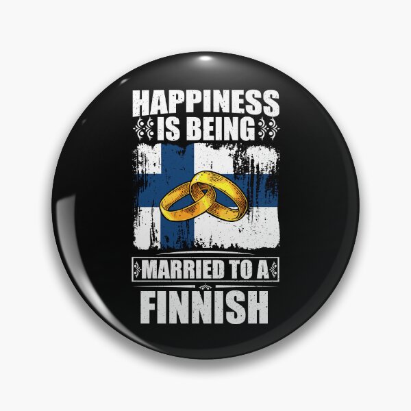Item preview, Happiness Is Being Married To A Finnish  designed and sold by GabbyKash.