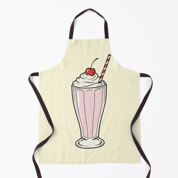 Item preview, Retro Strawberry Milkshake 50s Diner Aesthetic designed and sold by Imaginationbeyond.