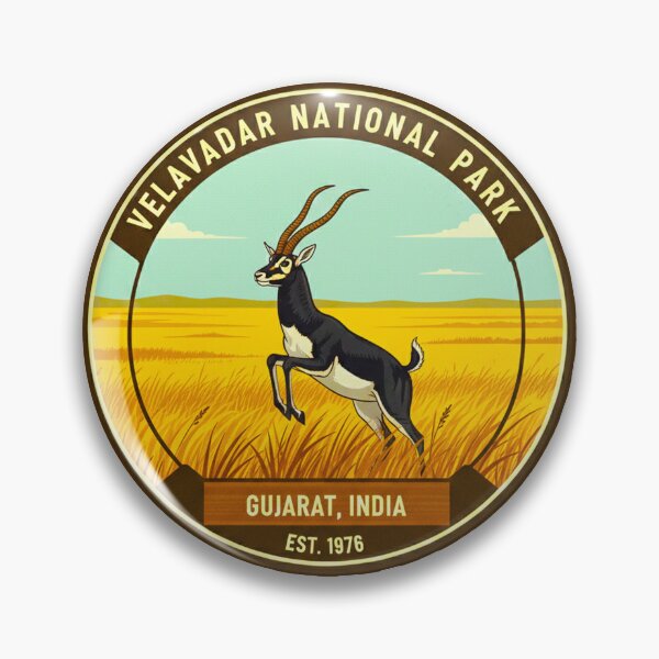 Item preview, Velavadar National Park India Vintage Blackbuck Safari designed and sold by MT-Hub | Cute Aesthetic Art, Stickers & Phone Cases.