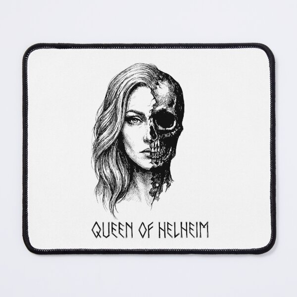 Item preview, The Dual Queen - Goddess Hel Norse Mythology designed and sold by bapupa.