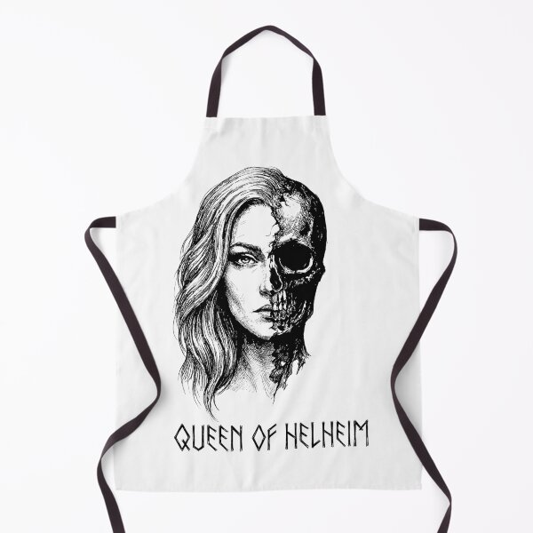 Item preview, The Dual Queen - Goddess Hel Norse Mythology designed and sold by bapupa.