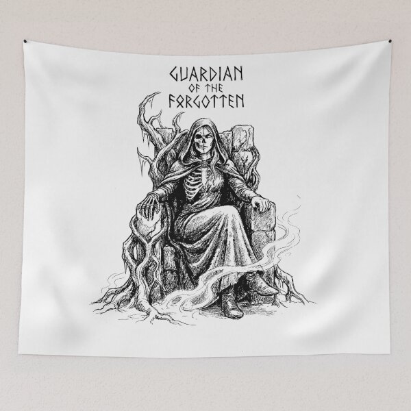 Item preview, Throne of Roots - Goddess Hel Norse Mythology designed and sold by bapupa.