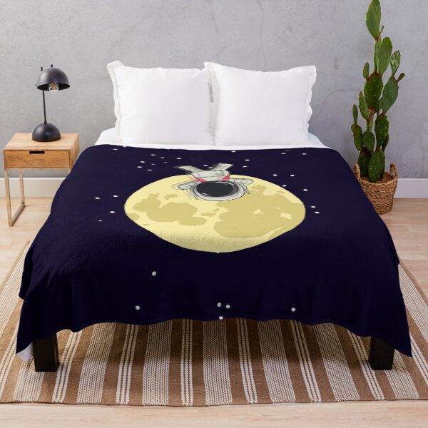Item preview, Cute Astronaut Floating Above The Moon designed and sold by Nikshax.