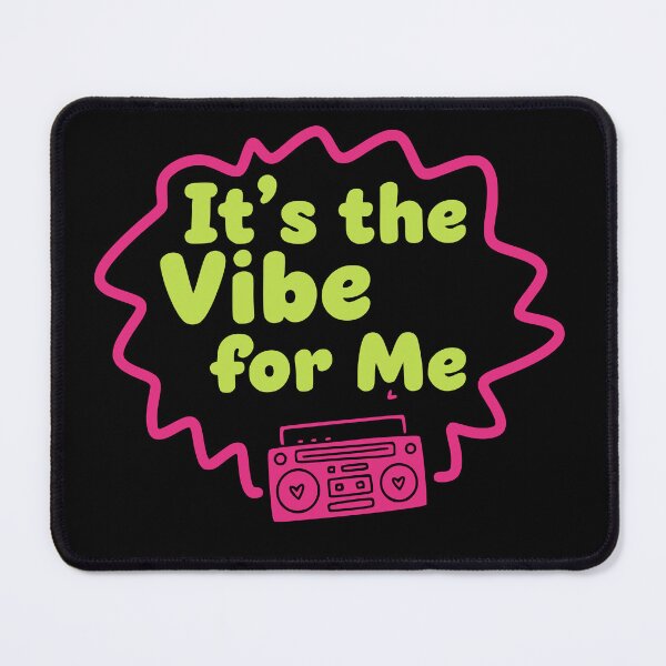 Item preview, Its The Vibe For Me Retro Y2K Boombox designed and sold by Imaginationbeyond.