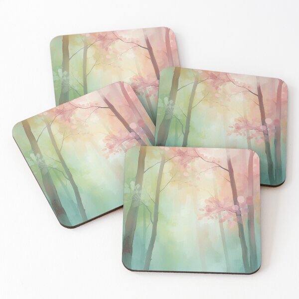 Item preview, Pastel Dreamscape Forest designed and sold by optimusprime39.