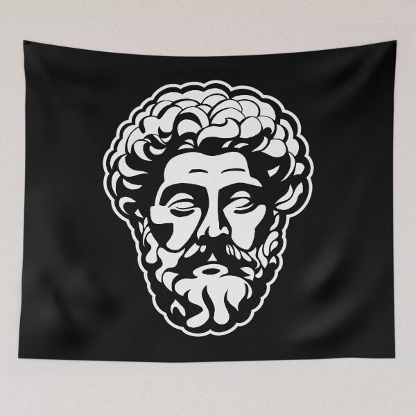 Item preview, Marcus Aurelius Stoic Philosopher Portrait designed and sold by imvgjodtquw7.