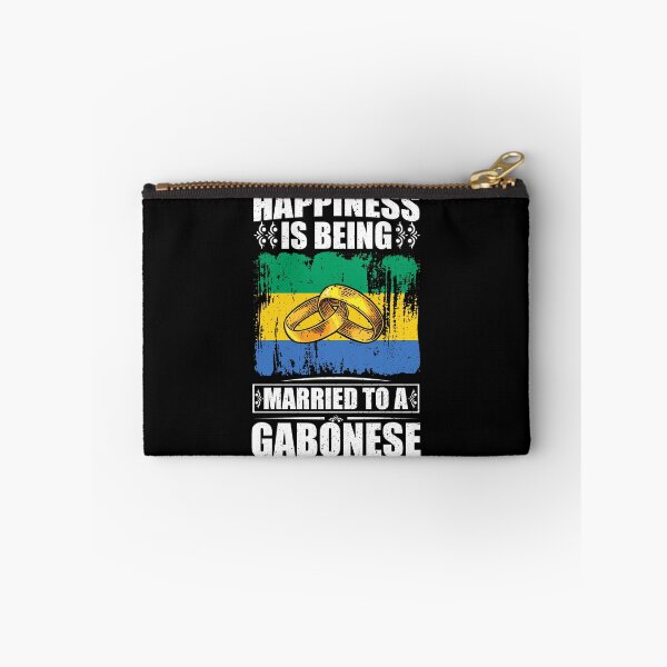 Item preview, Happiness Is Being Married To A Gabonese  designed and sold by GabbyKash.