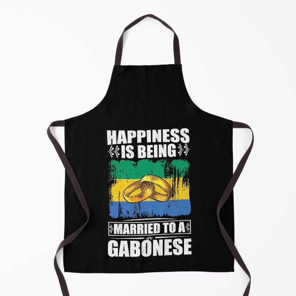 Item preview, Happiness Is Being Married To A Gabonese designed and sold by GabbyKash.