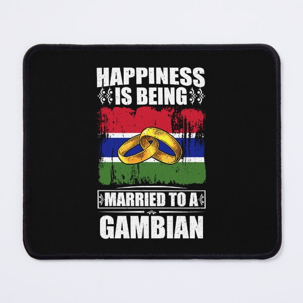 Item preview, Happiness Is Being Married To A Gambian  designed and sold by GabbyKash.