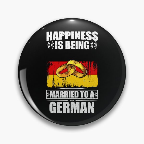 Item preview, Happiness Is Being Married To A German designed and sold by GabbyKash.