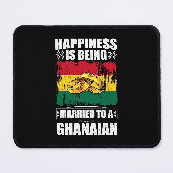 Item preview, Happiness Is Being Married To A Ghanaian designed and sold by GabbyKash.