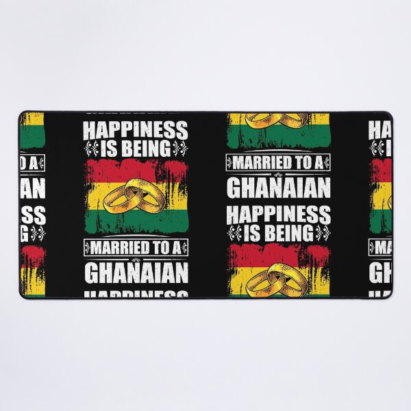 Item preview, Happiness Is Being Married To A Ghanaian designed and sold by GabbyKash.