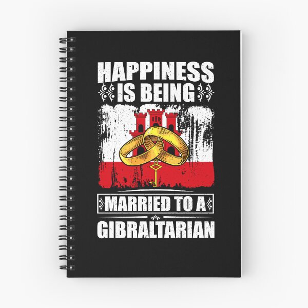 Item preview, Happiness Is Being Married To A Gibraltarian  designed and sold by GabbyKash.