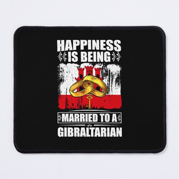 Item preview, Happiness Is Being Married To A Gibraltarian  designed and sold by GabbyKash.